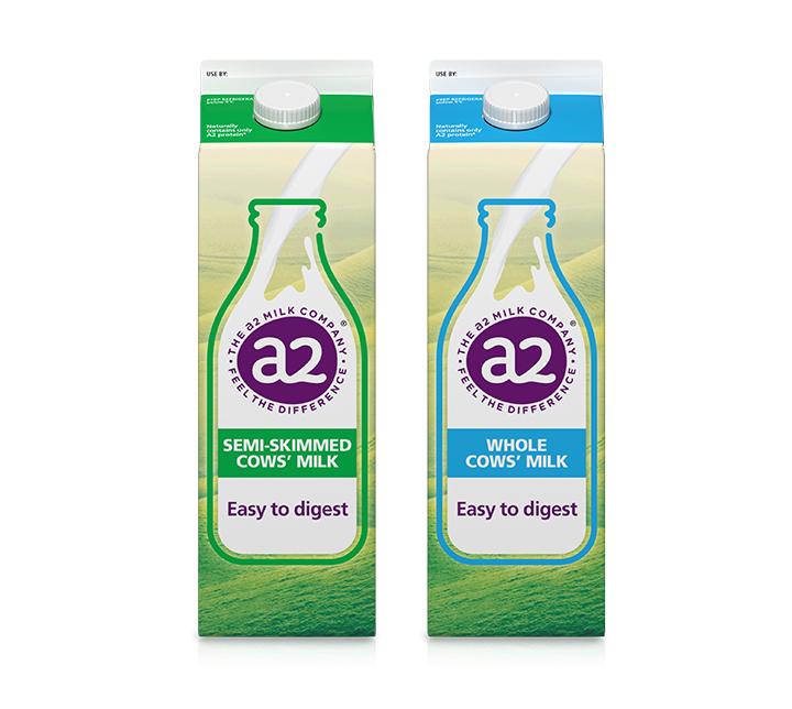 a2 Milk™ UK has ditched plastic bottles and switched to recyclable cartons